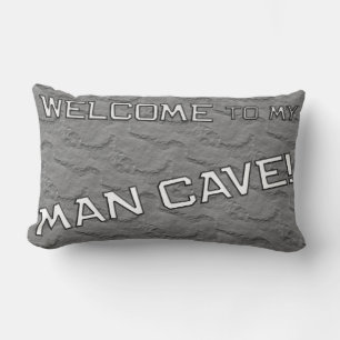 Gray Rock Mancave Den Decorative Sierkussen Kussen
