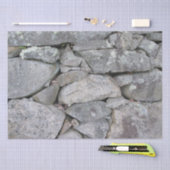 Gray Rocks Old Stone Wall Tissuepapier (Craft)