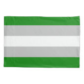 Gray-romantische vlag Pillowcase Kussensloop (Achterkant)