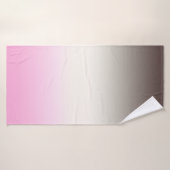 Gray rose ombre (Serviette de bain)