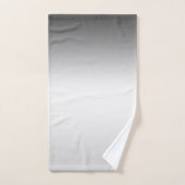 Gray rose ombre (Serviette à main)