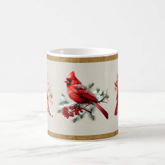 Gray rouge et Mug cardinal or (Centre)