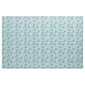 Gray Saxophone Music Note Pattern Stof (Fat Quarter)