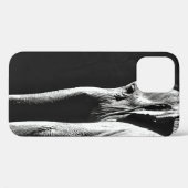 GRAY SCHALE FOTO VAN ELEPHANT Case-Mate iPhone CASE (Achterkant (horizontaal))