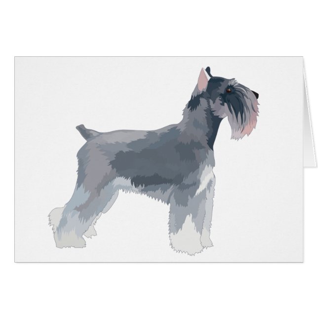 Gray Schnauzer (Voorkant Horizontaal)