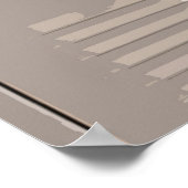 Gray School Lockers, High School Student Poster (Hoek)