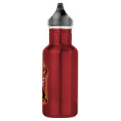 Gray School of Wizardry Flames Water Bottle Waterfles (Rechts)