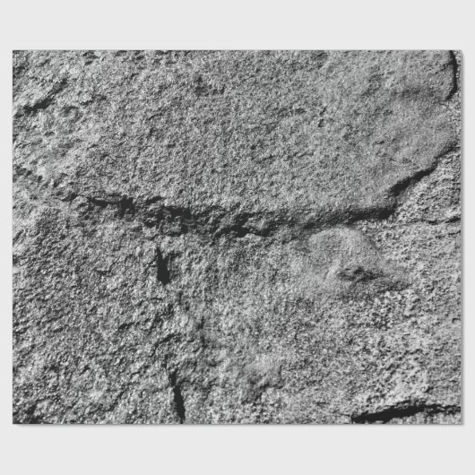 Gray Slate Rock Surface Cadeaupapier (Vlak)