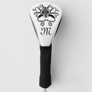 Gray Squid Monogram Golfheadcover