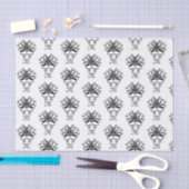 Gray Squid Monogram Tissuepapier (Craft)