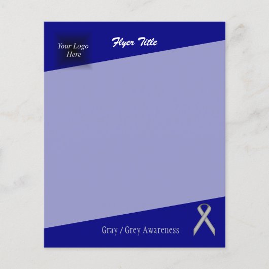 Gray Standard Ribbon door Kenneth Yoncich Flyer (Voorkant)