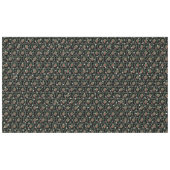 Gray Star Black Red Robin Wreate Kerstmis Tafelkleed (Voorkant (Horizontaal))