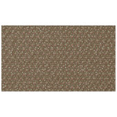 Gray Star Choclate Red Robin Wreath Kerstmis Tafelkleed (Voorkant (Horizontaal))