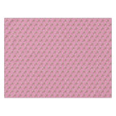 Gray Star Pink Red Robin Wreate Kerstmis Tafelkleed (Voorkant (Horizontaal))