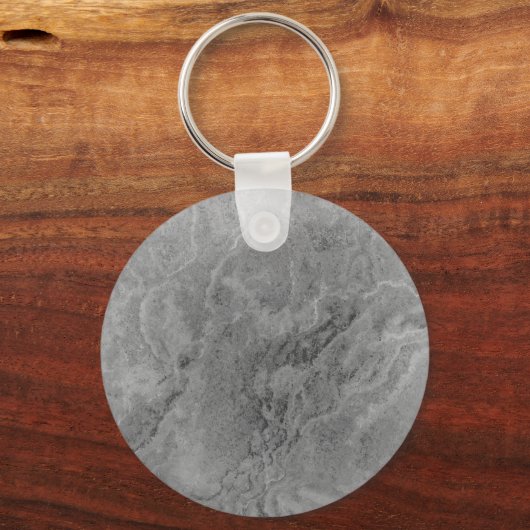 Gray Stone Pattern Sleutelhanger (Voorkant)