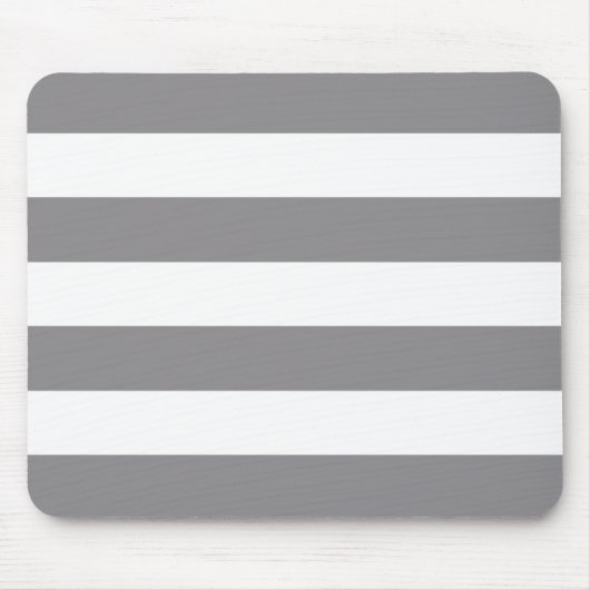Gray Stripe Mousepad Muismat (Voorkant)