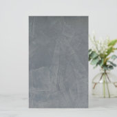Gray Suede Briefpapier (Staand voorkant)
