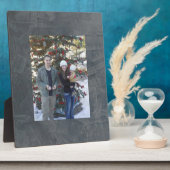 Gray Suede Fotoplaat (Zijkant)