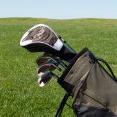 Gray Tabby Cat Golfheadcover (Insitu)