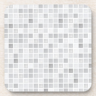 Gray Tiles Pattern Drankjes Onderzetter