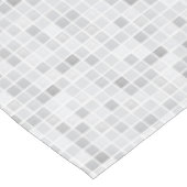 Gray Tiles Pattern Tafelkleed (Gekanteld)