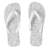 Gray Tiles Pattern Teenslippers (Voetbed)