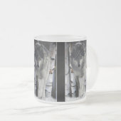 GRAY TIMBER WOLF Wildlife Supporter Gift Mugs (Devant droit)