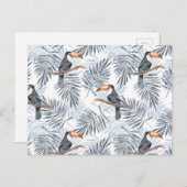Gray Toucan Briefkaart (Voorkant / Achterkant)