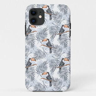 Gray Toucan iPhone 11 Hoesje