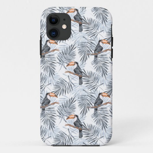 Gray Toucan Case-Mate iPhone Case (Achterkant)