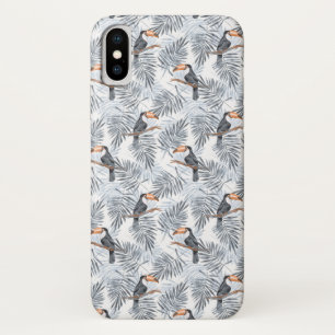 Gray Toucan iPhone X Hoesje