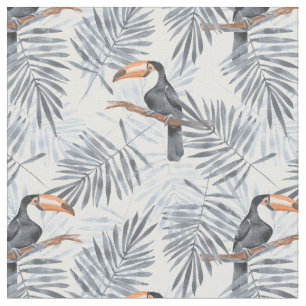 Gray Toucan Stof