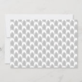 Gray Tribal Arrows Information Kaart (Achterkant)