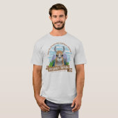Gray Tshirt van Virtual Trek Mannen (Voorkant volledig)
