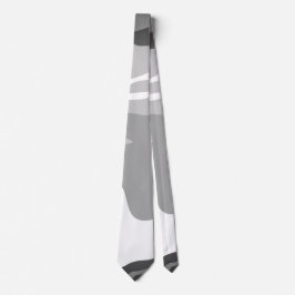 Gray Urban Military Camouflage Pattern Stropdas