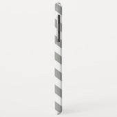 Gray White Chevron Case-Mate iPhone Case (Achterkant/links)