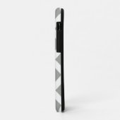 Gray White Chevron Case-Mate iPhone Case (Achterkant/links)