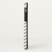 Gray White Chevron Case-Mate iPhone Case (Achterkant/links)
