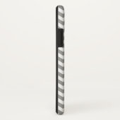Gray White Chevron Case-Mate iPhone Case (Achterkant/rechts)