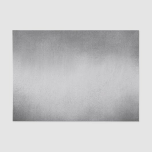 Gray White Ombre Modern Tissuepapier (Voorkant)