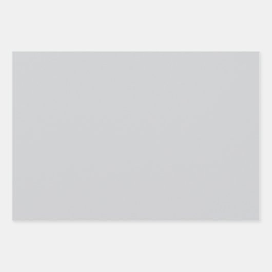 Gray & White Thick Chevron Weddendag V1 Inpakpapier Vel (Voorkant 3)