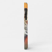 Gray Wolf Art schilderen Case-Mate iPhone Case (Achterkant/links)