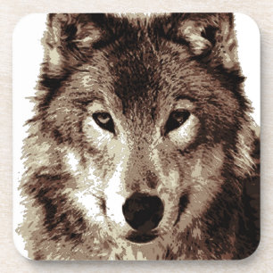 Gray Wolf Bier Onderzetter
