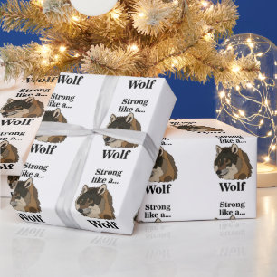 Gray Wolf Cadeaupapier