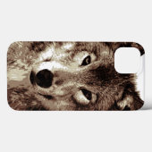 Gray Wolf Case-Mate iPhone Case (Achterkant (horizontaal))