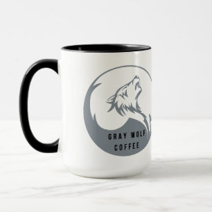 Gray Wolf Coffee 15oz Mok