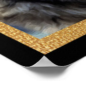 Gray Wolf Dignity Poster (Hoek)