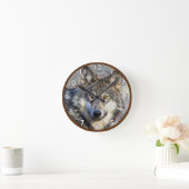 Gray Wolf Dignity Ronde Klok (Huis)