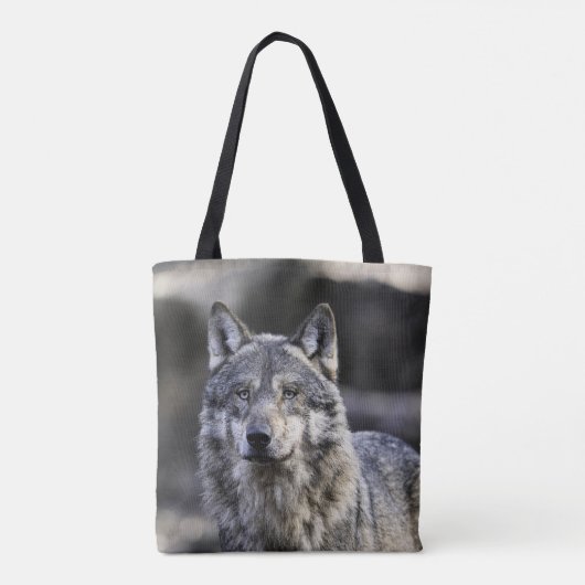 Gray Wolf Draagtas (Achterkant)