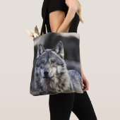 Gray Wolf Draagtas (Dichtbij)